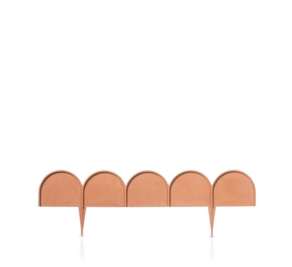 Бордюр садовый Garden Line терракотовый 10м.