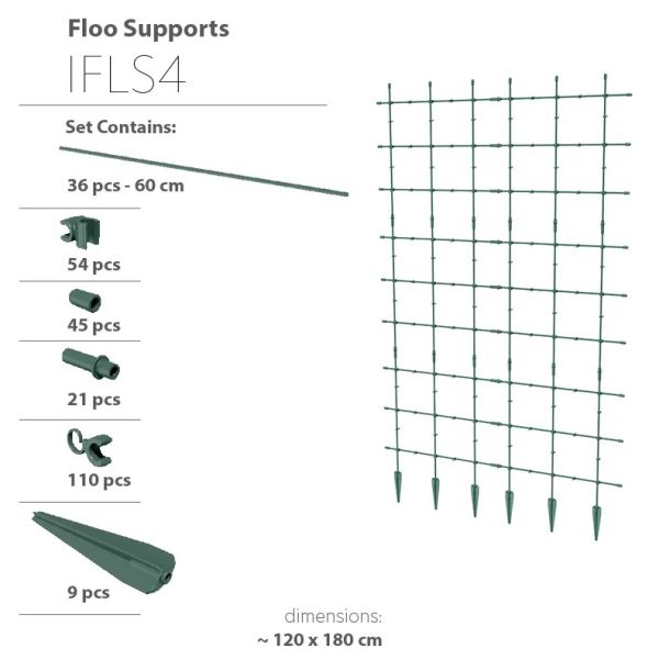 Опора для растений Prospeplast Floo Supports 120х180 см.