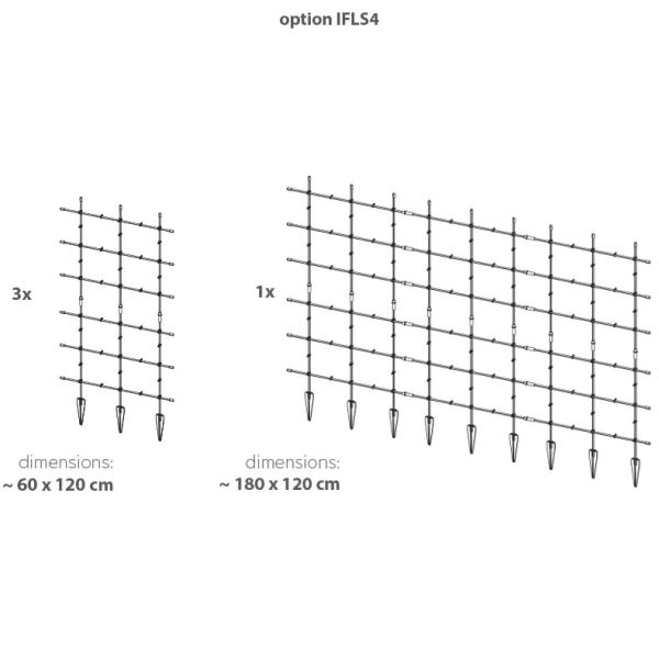 Опора для растений Prospeplast Floo Supports 120х180 см.