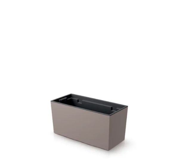 Балконний ящик Prosperplast Urbi Case 40см із вкладишем Мокка