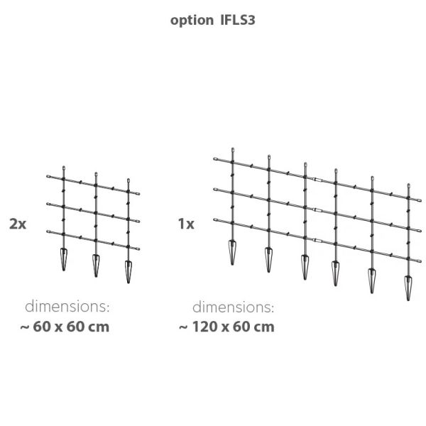 Опора для растений Prospeplast Floo Supports 60х120 см.