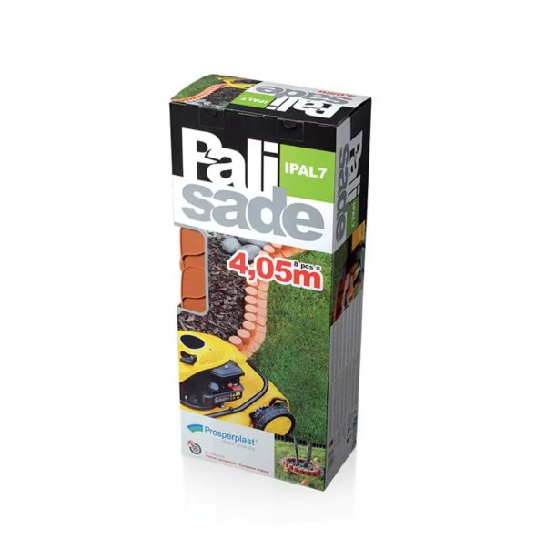 Бордюр садовый Palisada ogrodowa коричневый 4.05м.