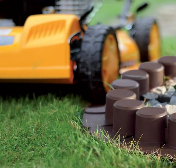 Бордюр садовый Palisada ogrodowa коричневый 4.05м.