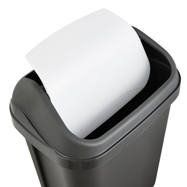 Мусорный контейнер Keeeper "SWING BIN" 10л графит