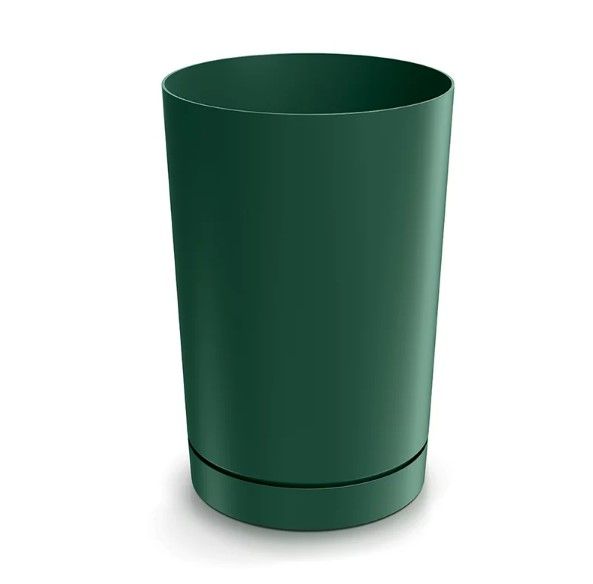 Горщик для квітів Prosperplast Tubo P високий 30 см. Зелений