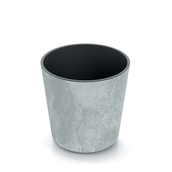 Горщик для квітів Prosperplast Urbi Round Beton Effect 25 см. Бетон