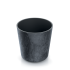 Горшок для цветов Prosprerplast Urbi Round Beton Effect 30 см. Антрацит мраморный